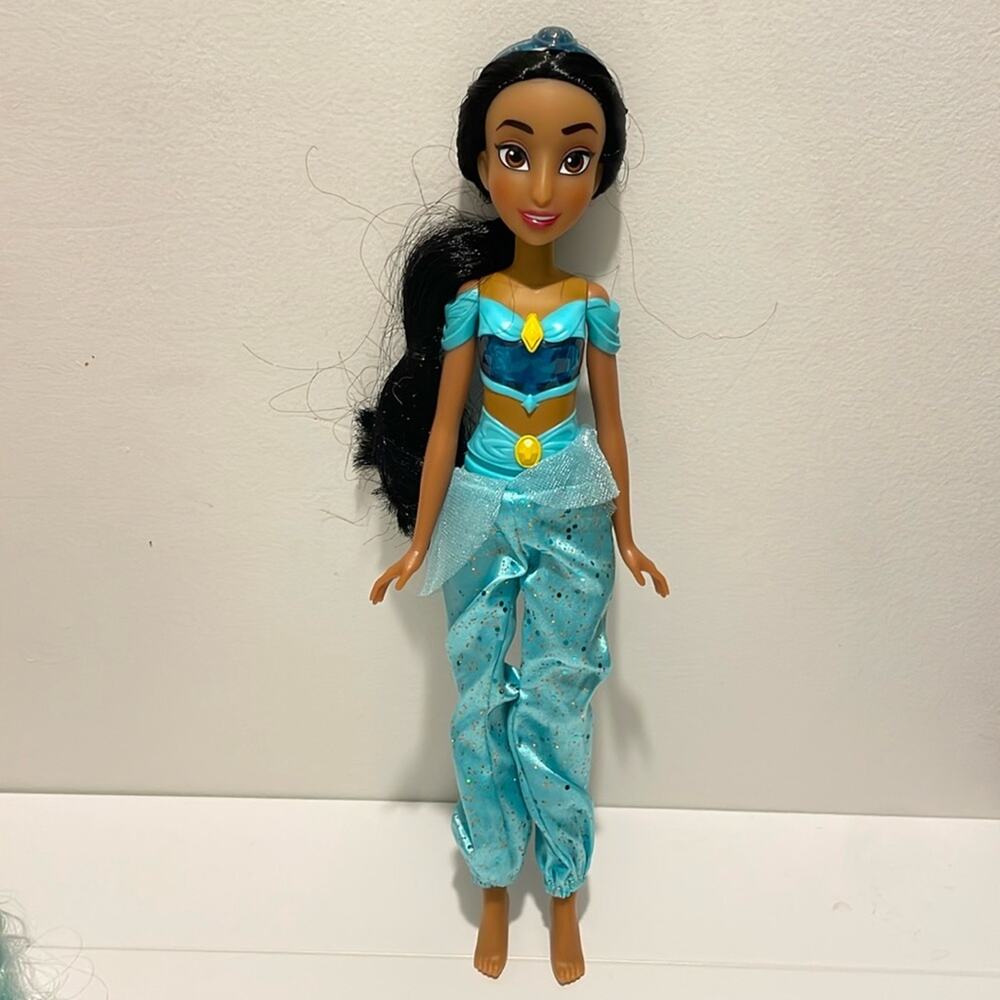 Disney Brand Princess Jasmine Royal Shimmer Doll Aladdin Fashion Doll
